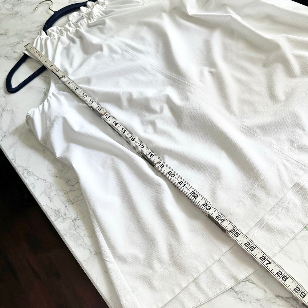 Athleta Boundless Tank bright white adjustable sleeveless women’s size large - Picture 13 of 14